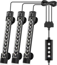 Dual-Channel Controller Submersible Aquarium LED Light 24/7 Mode Full Spectrum