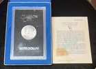 1882-CC Morgan Silver Dollar – GSA Hoard – Box & COA – Uncirculated