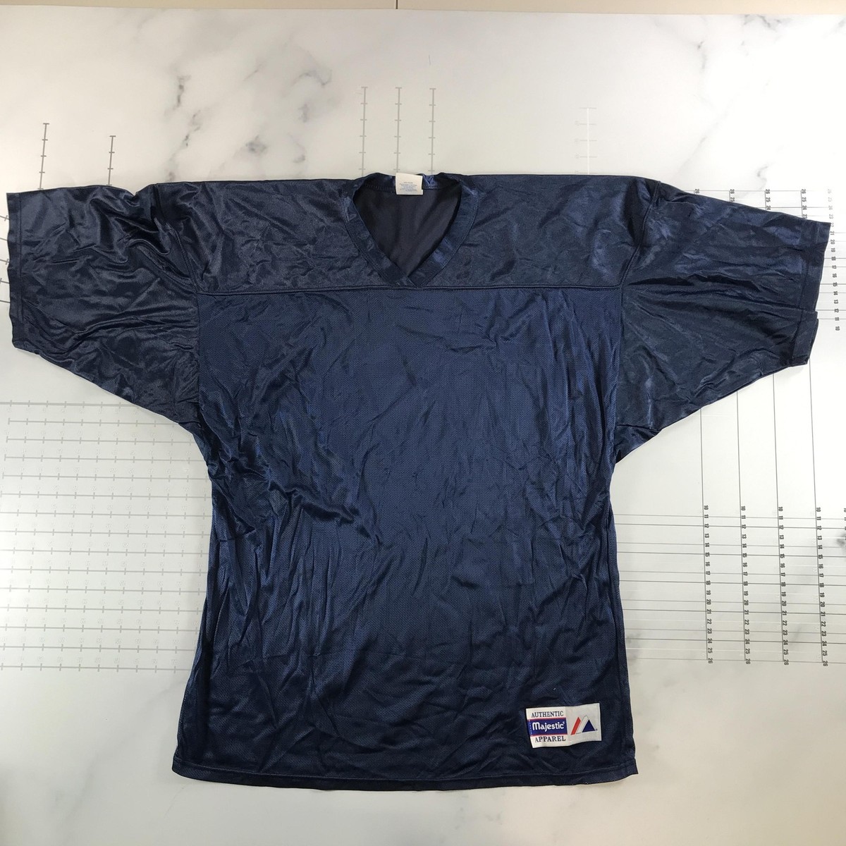 F.C.R.B x READY MADE トレーニングシャツ　XL NAVY Vintage Majestic Football Practice Jersey Mens XL Navy Nylon Mesh
