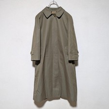 80s-90s Burberry Soutien Collar Coat White Tag, 16