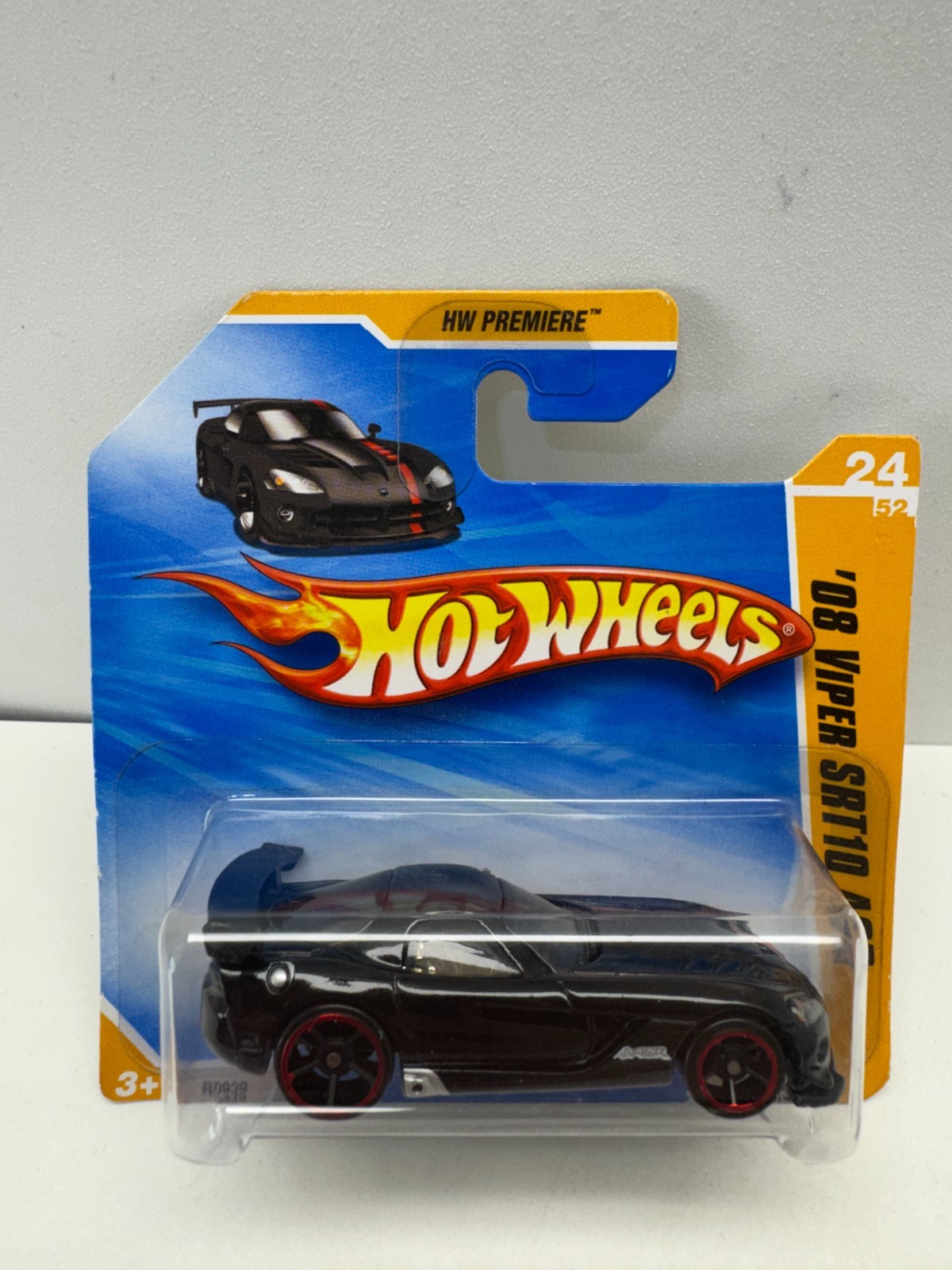 Hot Wheels 2008 Dodge Viper SRT10 ACR HW Premiere 2010 #024 Black 1:64