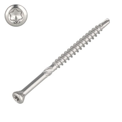 Dielenschraube Edelstahl C1 mit kleinem Senkkopf, TX Antrieb