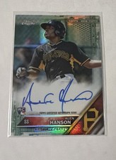 2016 Topps Chrome - Rookie Autographs Alen Hanson #RA-AH Green Refractor /99...