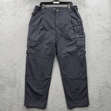 5.11 Tactical Apex Canvas Cargo Pants Men  s 38x30 Gray Stretch Utility 511