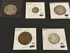 1831 (.50), 1841 (.10), 1915-S (.50), 1852(.01), 1875-P (.25) Mixed coin Lot