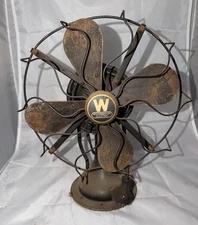 Westinghouse Style 315745A Oscillating Fan  Steel Cage FREE SHIPPING