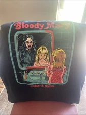 Bloody Mary Creepy Co. Shirt Mens Small Black Spooky Short Sleeve Graphic Tee