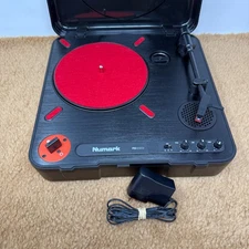 Numark PT01 Scratch Portable DJ Turntable w USB & Built in Scratch-Switch