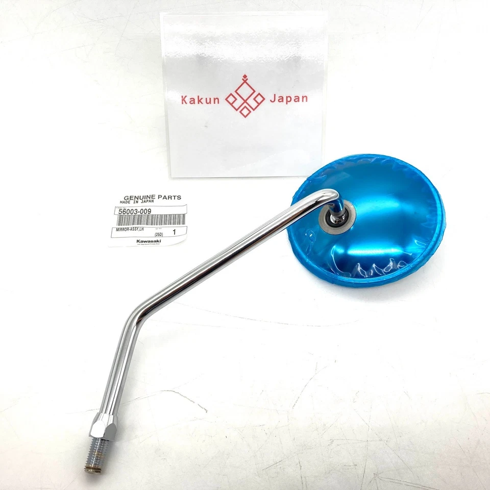 ESPEJO RETROVISOR KAWASAKI OEM 56003-009 genuino Mach III H1 H2 G3 G4 S1 S2 S3 Foto 4 de 4