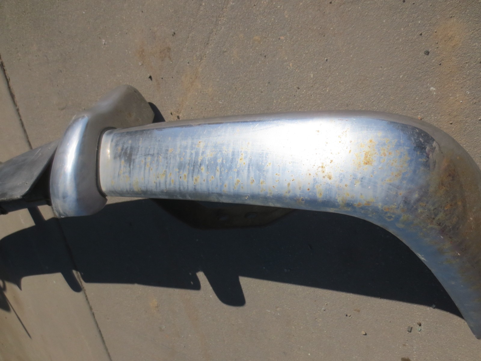 1967 67 Rolls Royce Front Bumper Chrome OEM USED Brackets Guards