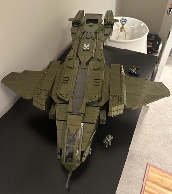 Game Accurate Halo Mega Construx Pelican MOC