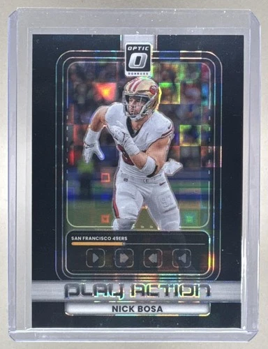 2025 Donruss Optic Nick Bosa Black Pandora (RAW)