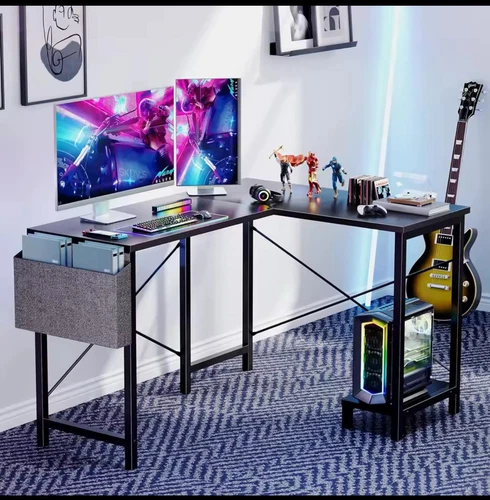 l shaped computer desk - Picture 3 of 4