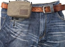Belt Pouch for Men Women YKK Zippers EDC Pouch Belt Bag Waist Pack for