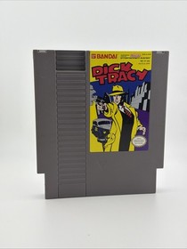 Dick Tracy Bandai Nintendo Entertainment System NES With Box/Manual Fast Ship