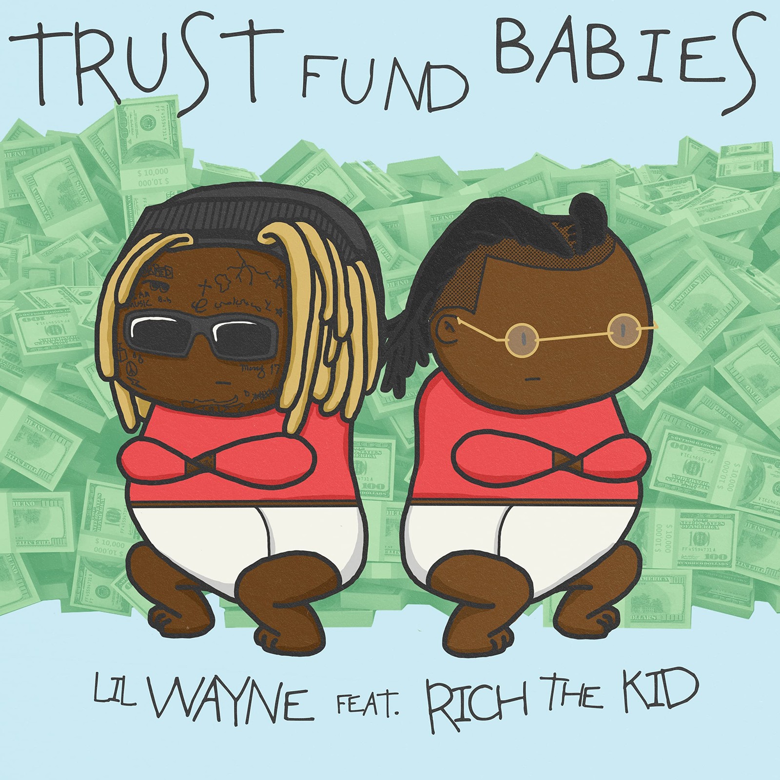 LIL WAYNE, RICH THE KID Trust Fund Babies (CD) (ИМПОРТ ИЗ Великобритании)