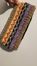 Handknitted Woolly Colourful Nordic Headband, Ear Warmers, hairband,winter,hike