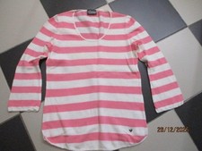 Princess goes Hollywood,Rot/Weiß gestreifter Pullover,Kaschmir+Wolle,Gr.38-40,,