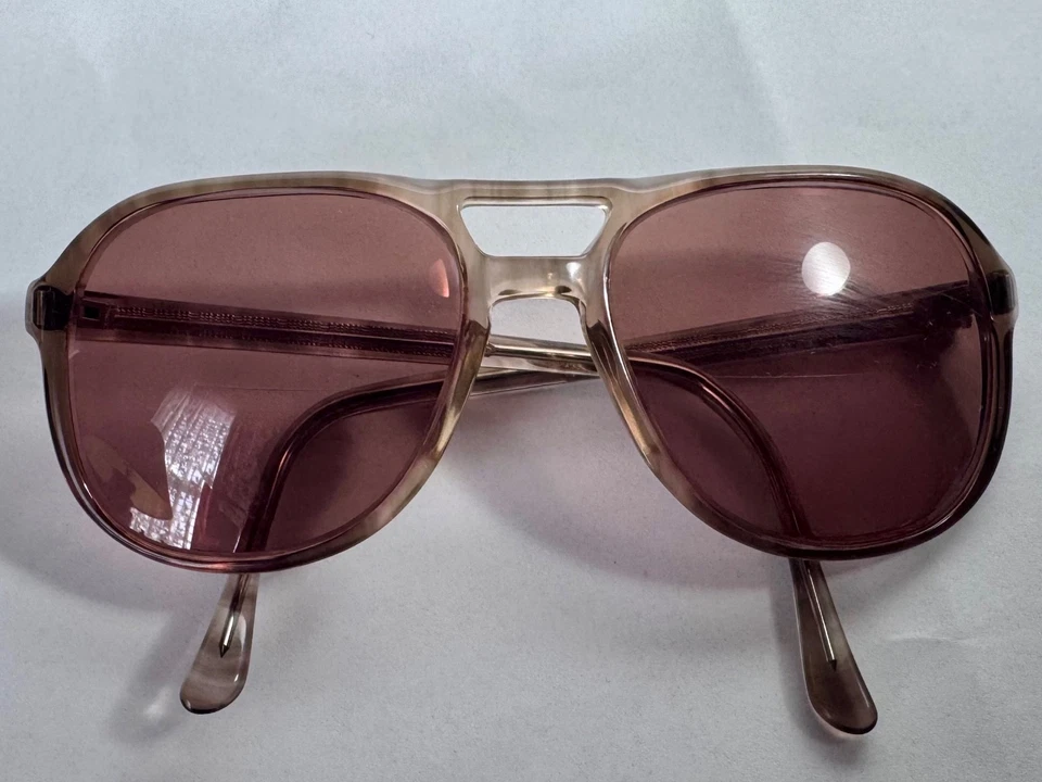 Anteojos Four Seasons de colección monturas ámbar aviador años 70 SOLO MARCOS Foto 2 de 4