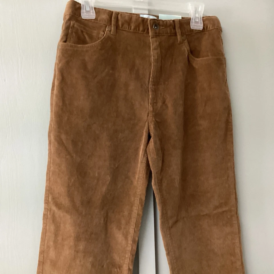 Nuevo CLASS CLUB Etiqueta Dorada Talla 18 Niños Pana Frente Plano Vestido Pantalones Beige Foto 2 de 4