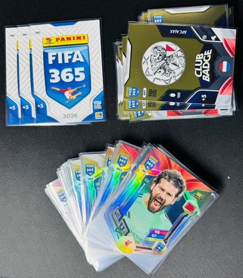 2026 FIFA 365 Adrenalyn XL Inserts/Die Cuts/Club Badges YOU PICK BIN  