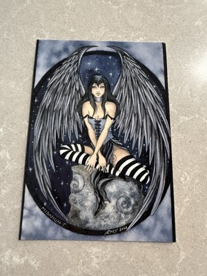 Amy Brown Fairy Midnight Postcard 6 x4.5 