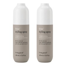 Living Proof No Frizz Styling Spray for fine to medium Hair 3.4 fl oz -Pack of 2