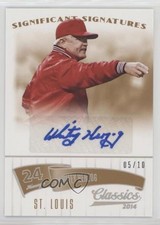 2014 Panini Classics Significant Signatures Gold 5/10 Whitey Herzog Auto HOF 0t2
