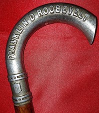 80 characters)Orig. 1932 Franklin D. Roosevelt Campaign Cane – FDR Memorabilia