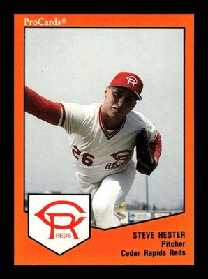 1989 Procards #919 Steve Hester NM Near Mint BXCP08