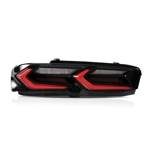 LED Tail Lights Sequential Turn sig For 2019-23 Chevrolet Camaro RED Brake Light - Picture 3 of 17