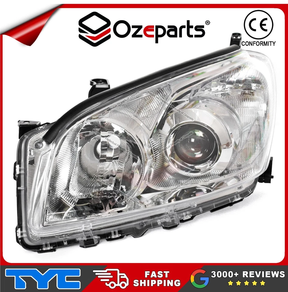 LH LHS Left Hand Head Light Lamp For Toyota RAV4 ACA30 Series 2 2008~2012 4 Cyl - Image 3 of 4