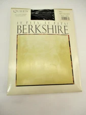 1994 Berkshire Queen All Day Sheers Sandalfoot Pantyhose Style 4416 3X-4X NAVY