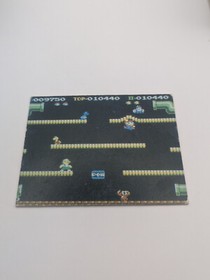 MARIO BROS #57 Family Computer Card Menko Amada Famicom Konami 1985 Japan A1