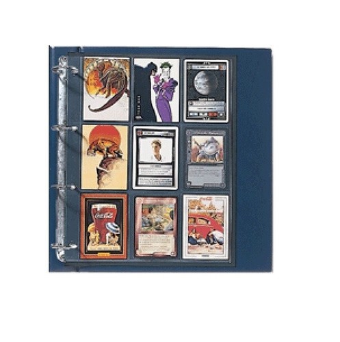 Sammelhüllen-Prospekthüllen-Sammelkarten-A4-Trading-Card-Hüllen-9-Taschen - Bild 6 von 11