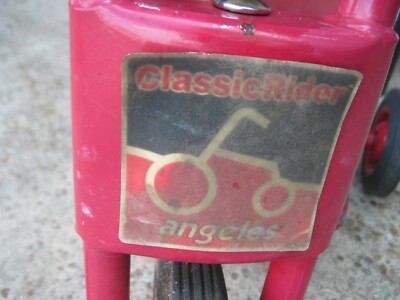 VINTAGE CLASSIC RIDER ANGELES TRICYCLE | eBay