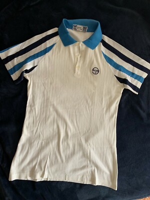 t-shirt polo SERGIO TACCHINI John McEnroe made in italy TG M-L