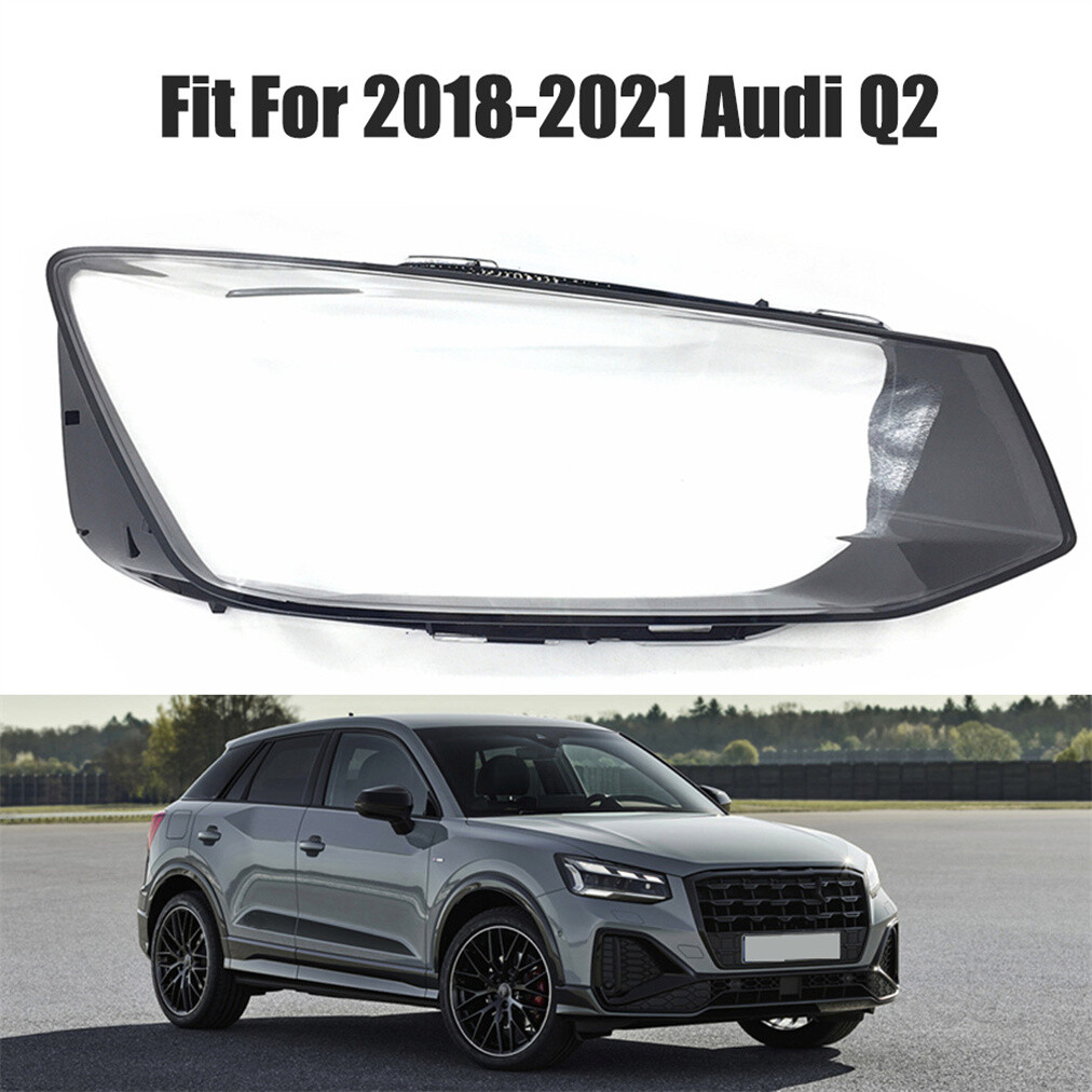 Right Side Headlight Headlamp Clear Lens Cover Fit For 2018-2021 Audi Q2