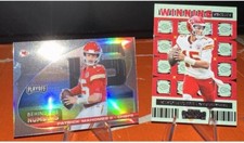 🚀Patrick Mahomes⭐️Silver prizm💥playoff refractor⚡️Winning ticket red⭐️🔥🚀