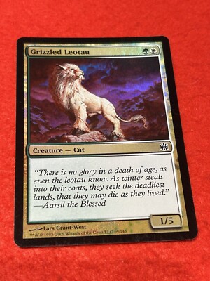 MTG Grizzled Leotau Foil 69/145 Alara Reborn | eBay