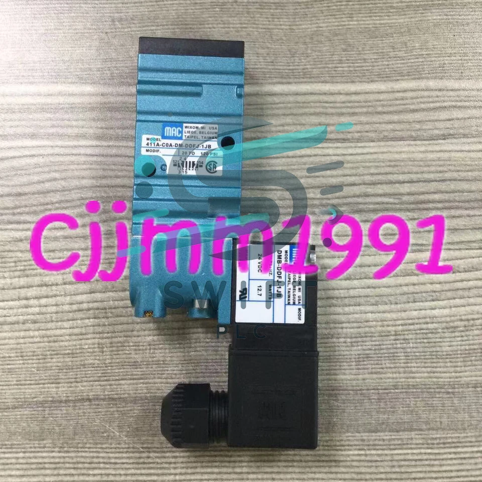 NEW 1PCS MAC solenoid valve 411A-C0A-DM-DDFJ-1JB - Image 2 of 4