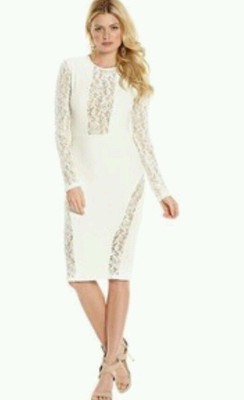 marciano long sleeve dress