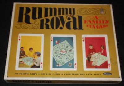 Royal Rummy Mat 1965 RUMMY ROYAL : Deluxe Edition - by Whitman Pubishing Co Complete ...