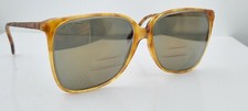 Vintage Ashley Stewart 0141 Brown Square Sunglasses USA FRAMES ONLY