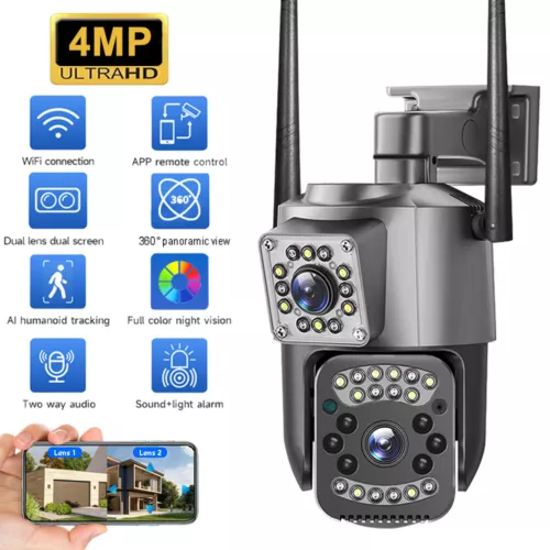 Camaras De Seguridad Para Exterior 1080P HD WIFI Inalambrica Con Vision Nocturna - Picture 20 of 22