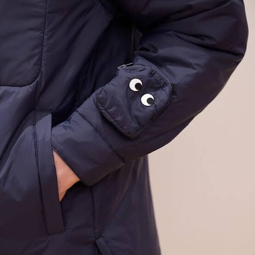 BNWT ADULT Uniqlo Anya Hindmarch Pufftech Jacket Navy S - Picture 6 of 10