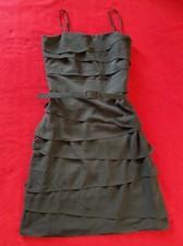LITTLE BLACK DRESS White house black market women’s size 8 black tiered Dress