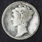 1925-D Mercury Silver Dime 10C - COINGIANTS -