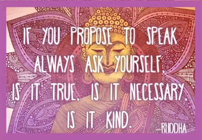 #ad If you propose to speak ask yourself is it true necessary is it kind MAGNET $4.98