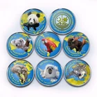 Azad Jammu and Kashmir, 1 rupee, Set of 7 coins Animals World Continents 2018